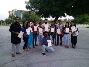 NSS Students Shine in GJU, Hisar