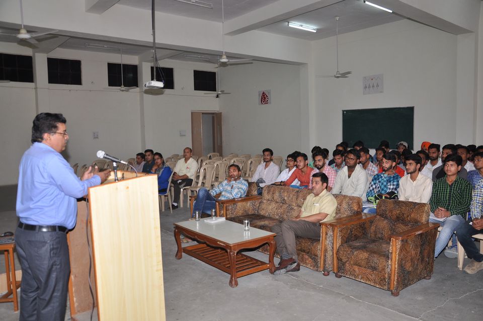 Extension Lecture Organised by Civil Department – 06/05/2017