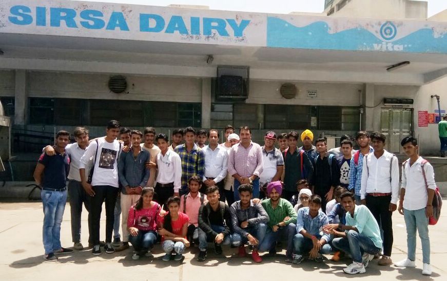 Educational Tour To Vita Milk Plant, Sirsa – 18/08/2017