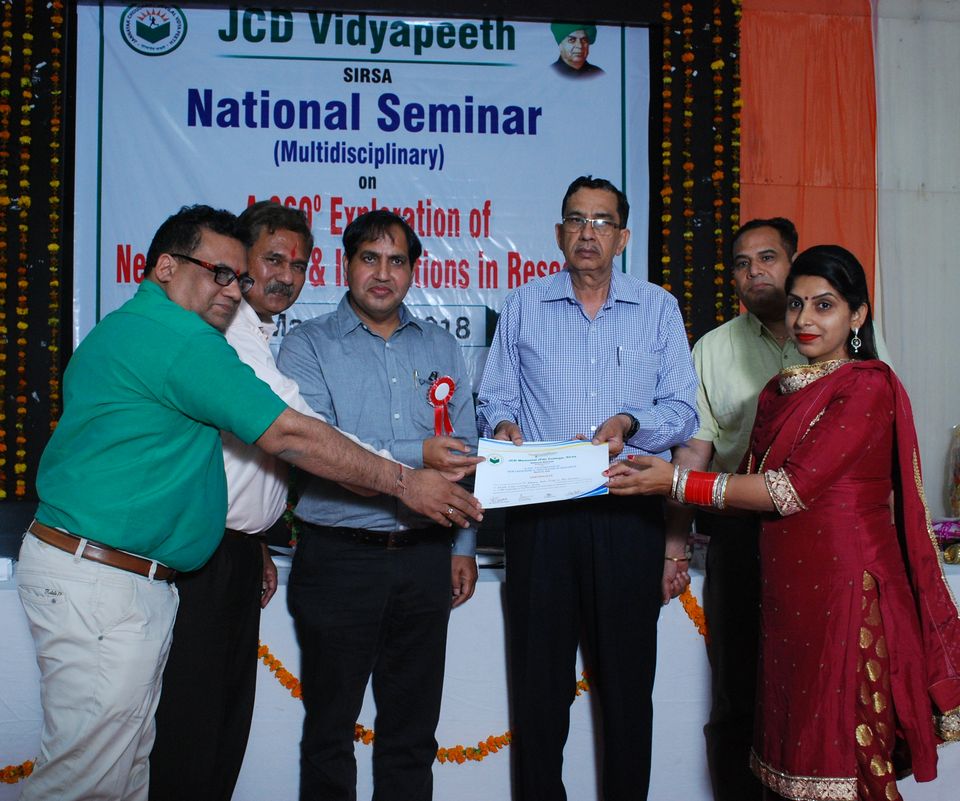 National Seminar held at JCDV