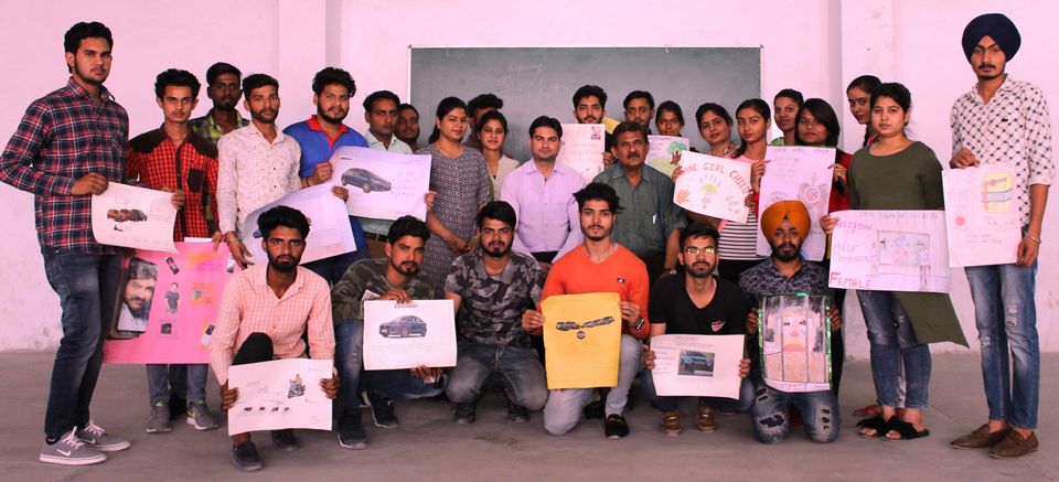 Advertisement Making Competition by BAJMC Department