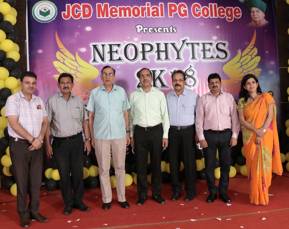 Fresher Party of B.Sc. and BCA – JCD Memorial PG College, Sirsa