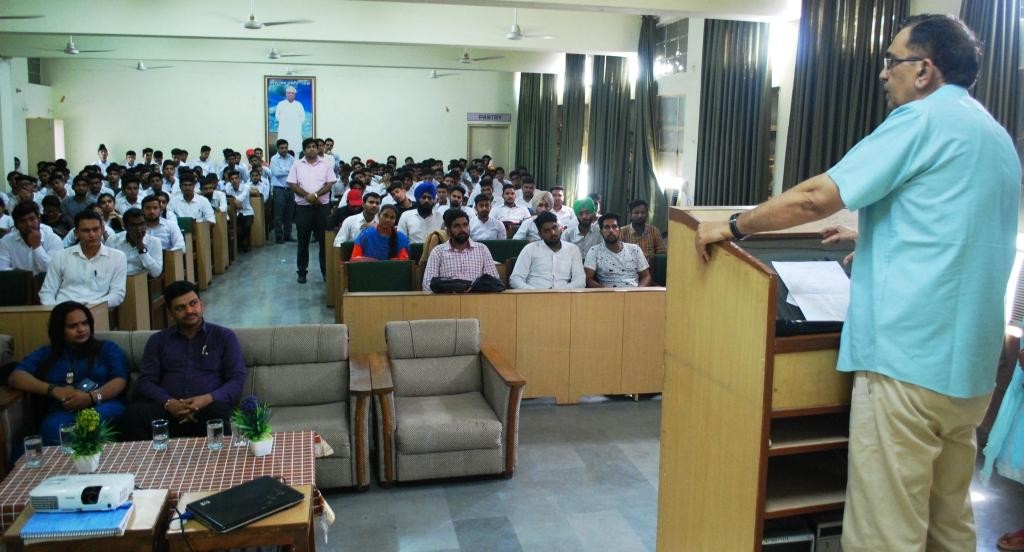 Extension Lecture held in JCDM College of Pharmacy on the occasion of World Pharmacist Day