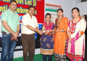 Inter College Chess and Carrom Competition held in JCD Vidyapeeth, Sirsa – 1/10/2018