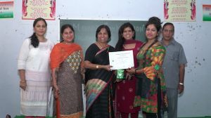 Mehandi Competition on Karwa Choth eve – JCD PG College of Education, Sirsa – 16/10/2019