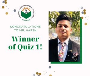 Duly Completion of Online Quiz Competition