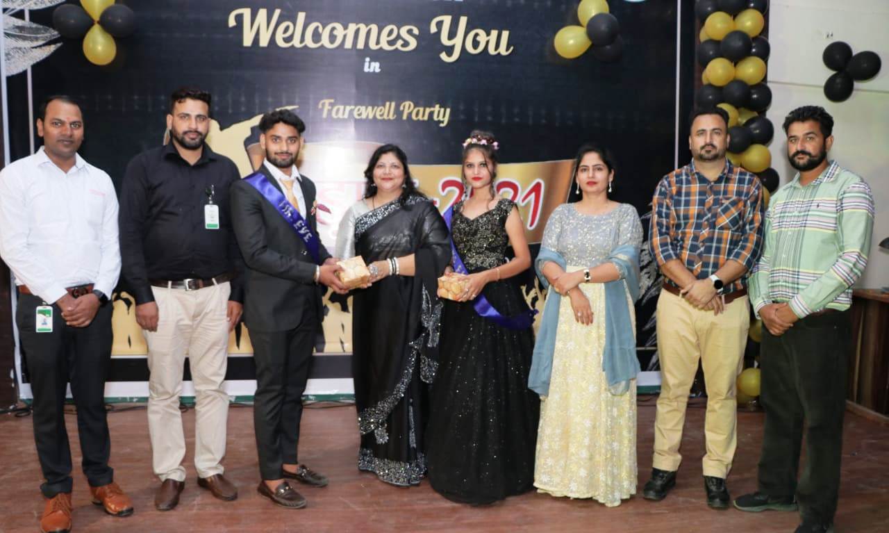Farewell party *Udaan* organized in JCD Memorial College