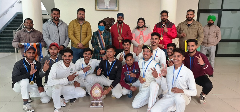 Inter College Cricket Tournament organized at JCD Vidyapeeth