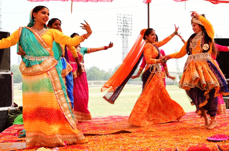 Radha Krishnan Dance and Gopi Gwala Competitions on the occasion of ‘Holi Sangam’