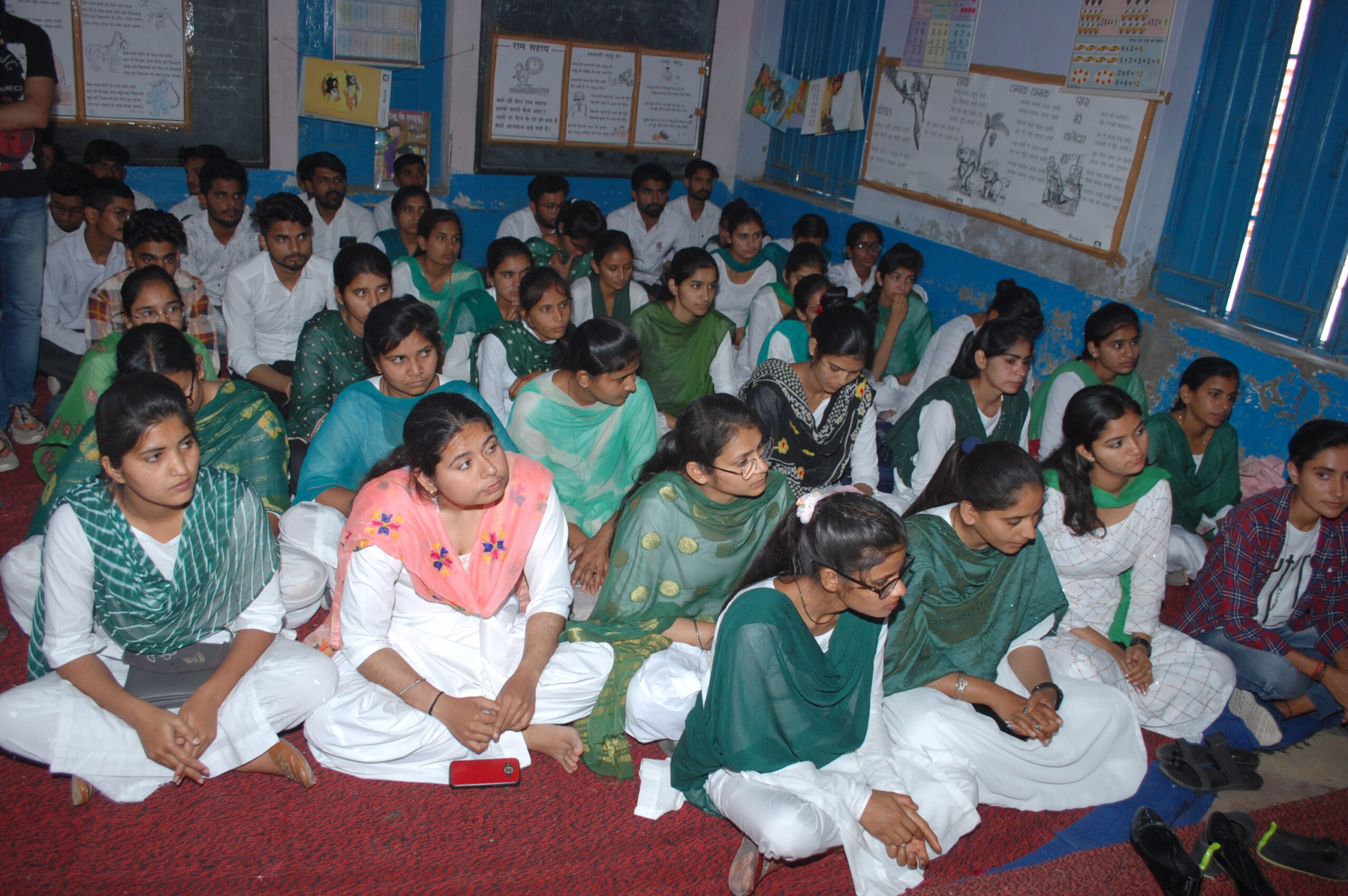 NSS Camp in Village  Rupana Khurd – JCD PG College of Education