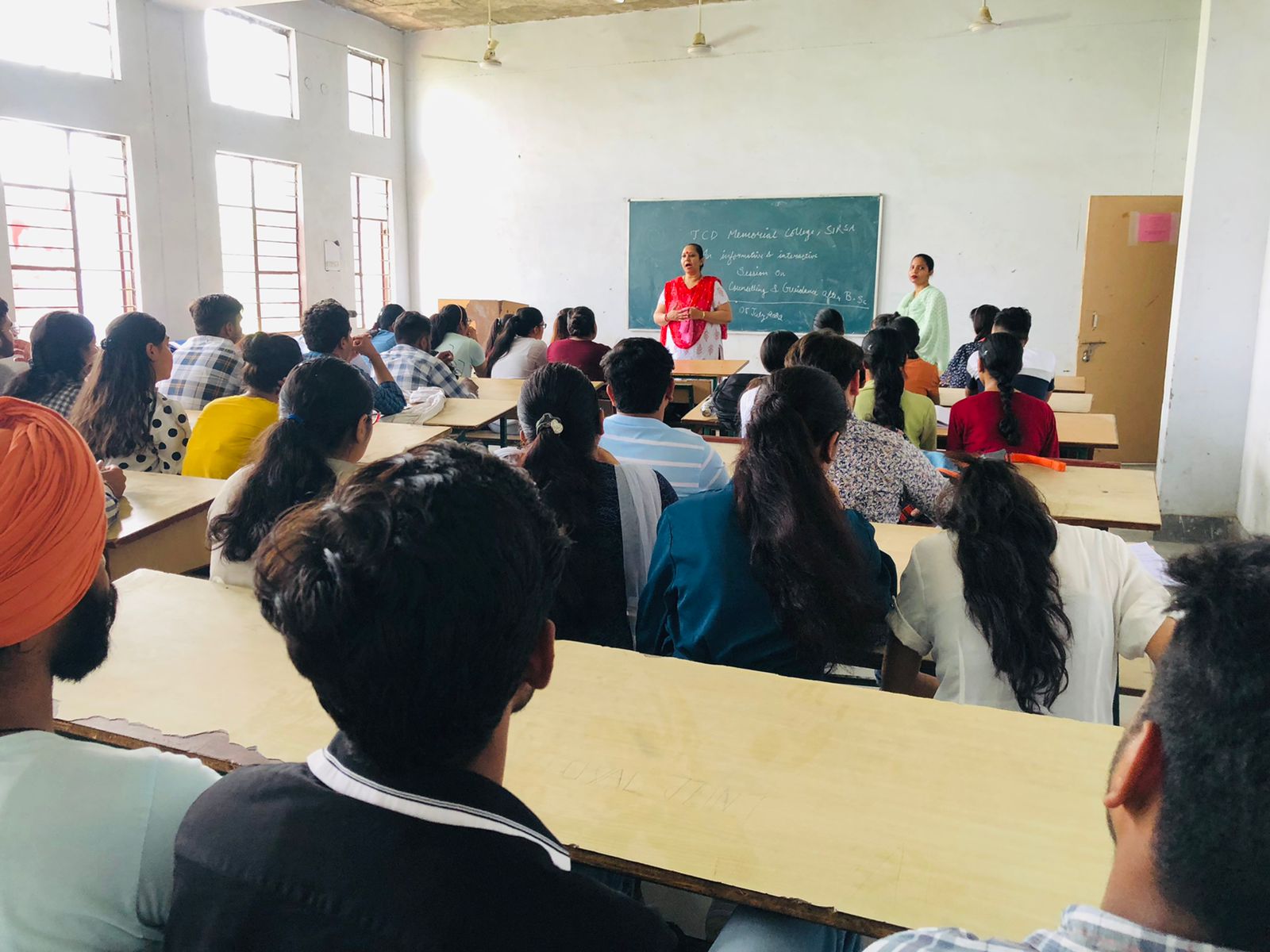 Career counseling session by the Department of Science at JCD Memorial College