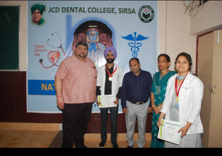 National Doctor’s Day – JCD Dental College